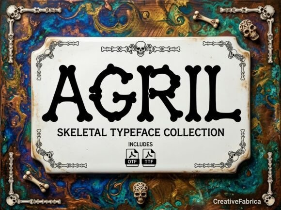 Agril: The Decorative Display Font That Transforms Brand Identity