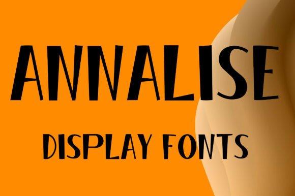 Annalise: The Bold Display Typeface for Modern Editorial Design
