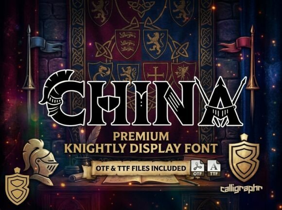 China Typeface: A Noble Display Font for Bold Web Design