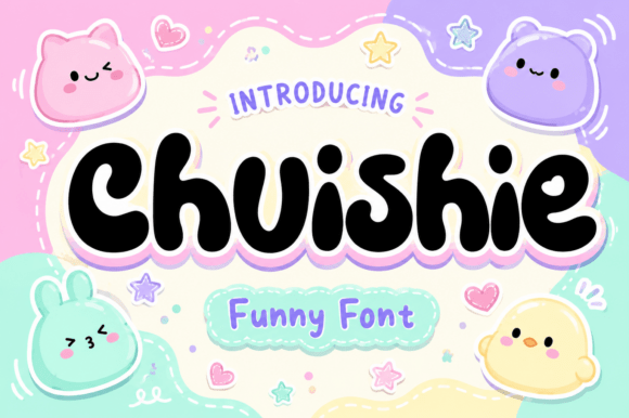 Chuishie: The Playful Display Typeface That Boosts Campaign Clarity