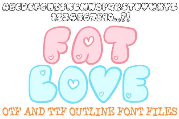 Fat Love: The Playful Display Font That Elevates Digital Branding