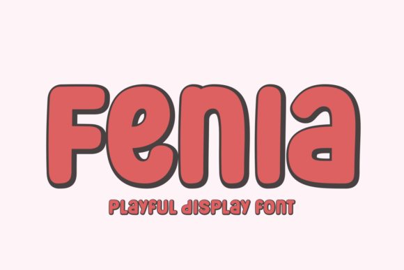 Fenia: The Rounded Typeface That Brings Playful Boldness to Branding