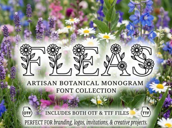 Fleas: The Creative Serif That Elevates Campaign Typography