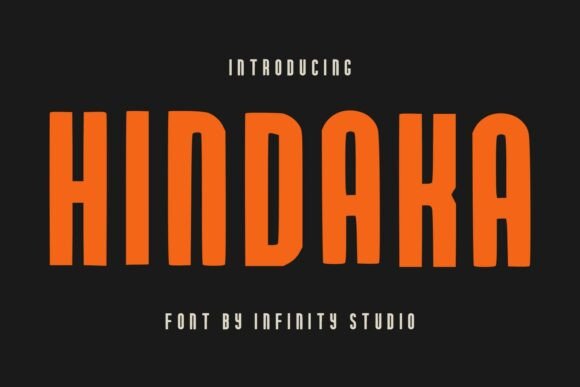 Hindaka: The Bold Typeface That Elevates Small Business Branding
