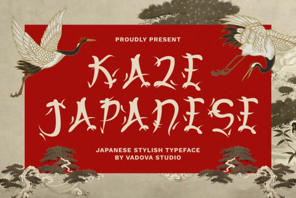 Kaze Japanese: The Display Typeface That Elevates Campaign Visuals