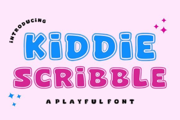 Kiddie Scribble: A Playful Typeface for Creative Branding