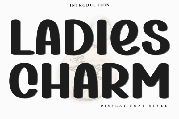 Ladies Charm: A Festive Display Typeface for Modern Web Design