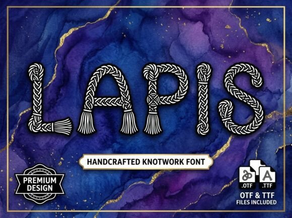 Lapis: The Hand-Drawn Display Font for Authentic Brand Identity