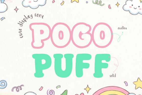 Pogo Puff: The Playful Typeface That Transforms Small Business Branding
