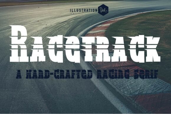 Racetrack: The High-Velocity Display Typeface for Bold Editorial Design