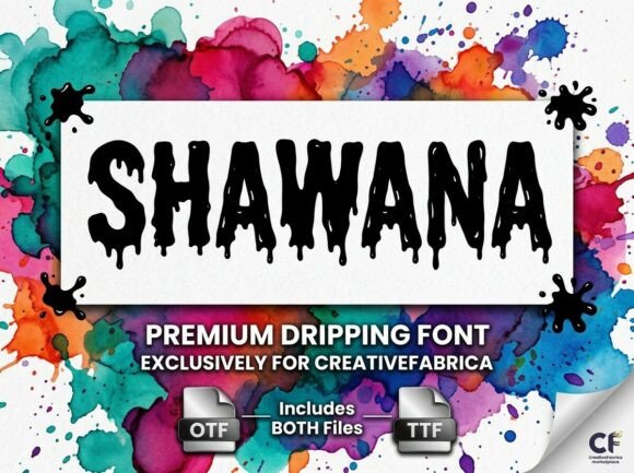 Shawana Typeface Review: A Bold Display Font for Fluid Branding