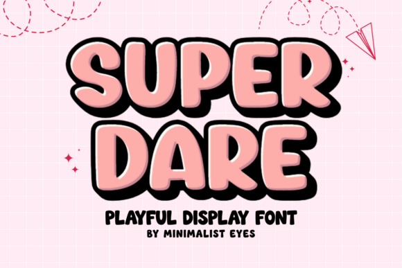 Super Dare: The Playful Display Typeface for Modern Web Design
